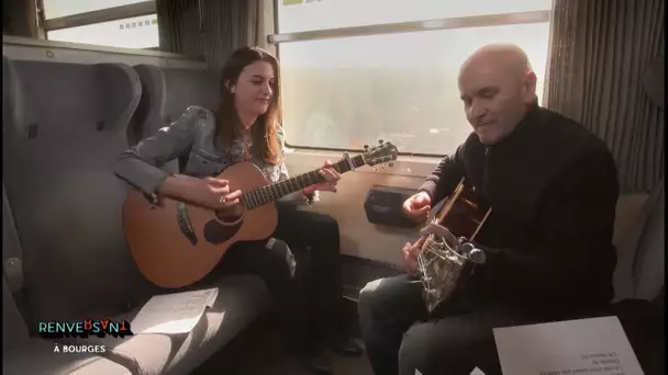 Renversant : Laura Cox et Art Mango répètent dans le train