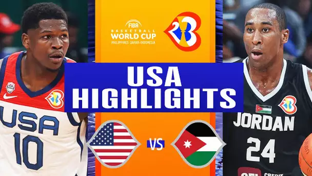 USA vs JORDAN | #FIBAWC | August 30, 2023