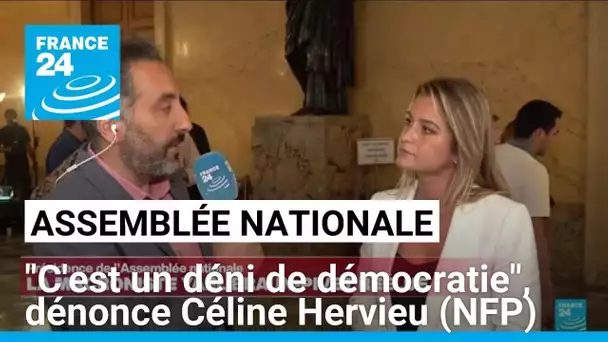 Céline Hervieu (NFP) dénonce un "déni de démocratie" après la réélection de Yaël Braun-Privet