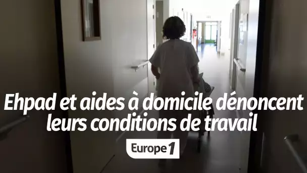 "Que l'État prenne ses responsabilités" : Ehpad et aides à domicile dénoncent leurs conditions de…