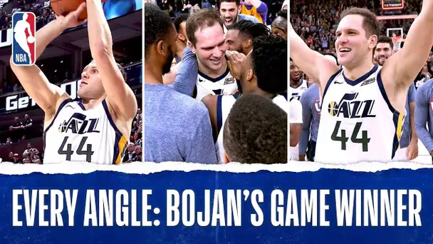 Every Angle Of Bojan Bogdanovic's Buzzer Beater | Nov. 8, 2019