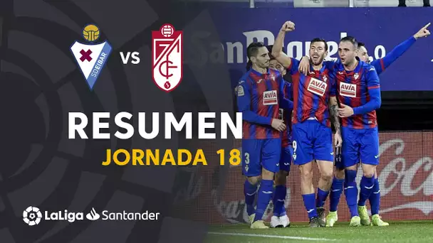 Resumen de SD Eibar vs Granada CF (3-0)