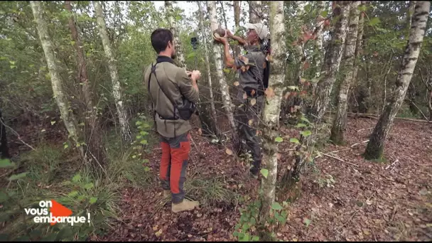 Combreux : manger ou se soigner, stage de survie en forêt d'Orléans dans "On vous embarque"