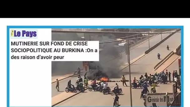 Mutineries au Burkina Faso: "Casser le thermomètre ne fera pas tomber la fièvre" • FRANCE 24