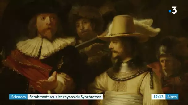 Un tableau de Rembrandt passé aux rayons X du Synchrotron de Grenoble