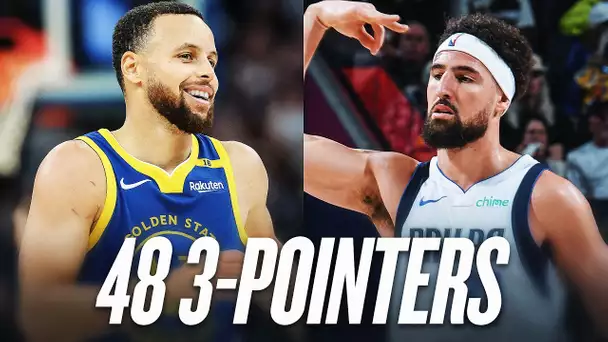 Mavericks & Warriors Score The Most Combined 3PM In NBA History (48 THREES) 🚨