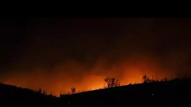 Grèce : des incendies se rapprochent d'Athènes