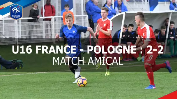 U16 : France-Pologne (2-2), les buts