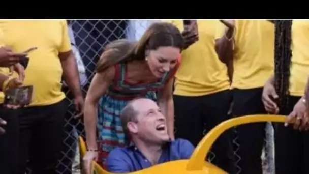 Kate et William se sont lancés dans le bobsleigh jamaïcain "Cool Runnings" - "Super ils sont venus"