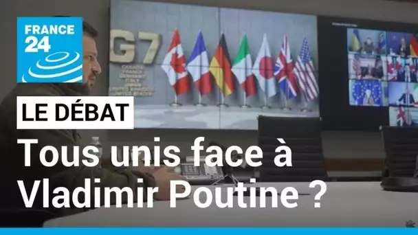 LE DÉBAT - Tous unis face à Vladimir Poutine ? Réunions d'urgence du G7 et de l'OTAN