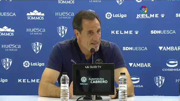 Rueda de prensa SD Huesca vs Valencia CF