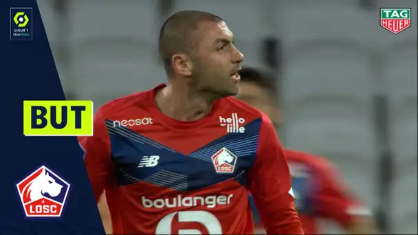 But Burak YILMAZ (45' +1 - LOSC LILLE) OLYMPIQUE LYONNAIS - LOSC LILLE (2-3) 20/21