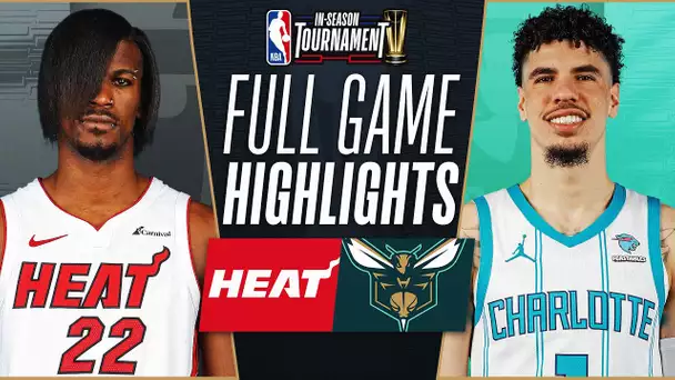 HEAT at HORNETS | NBA IN-SEASON TOURNAMENT 🏆 | FULL GAME HIGHLIGHTS | November 14, 2023