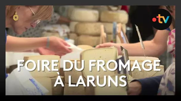 Rébénacq : Préparatif foire au fromage de Laruns