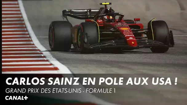 Carlos Sainz en pole au Grand Prix des États-Unis ! - F1