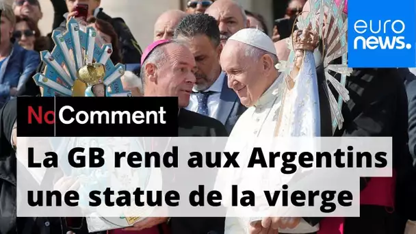 Guerre des Malouines : 37 ans après, la Grande-Bretagne rend une statue de la vierge à l…