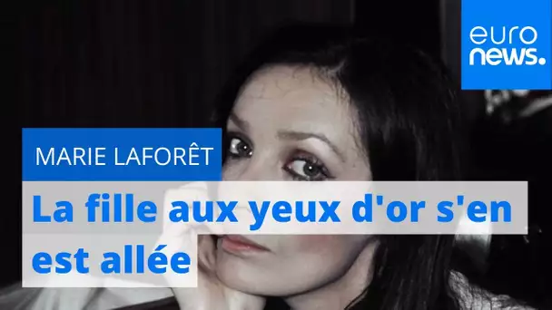 Marie Laforêt, "la fille aux yeux d'or", s'en est allée