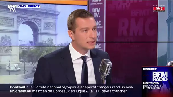 Bardella : "Nous sommes les avocats du peuple français à l'Assemblée nationale"