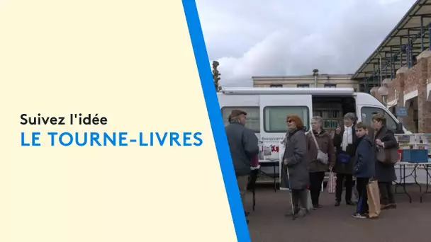 Suivez l'idée : "Le Tourne-livres", une bouquinerie associative qui va à la rencontre des lecteurs