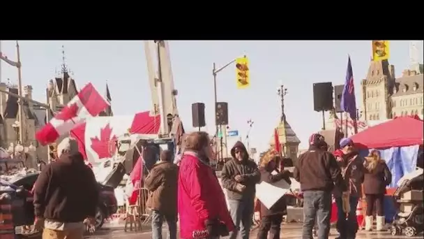 Convoi de la liberté : la crise s'enlise à Ottawa • FRANCE 24