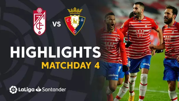 Highlights Granada CF vs CA Osasuna (2-0)