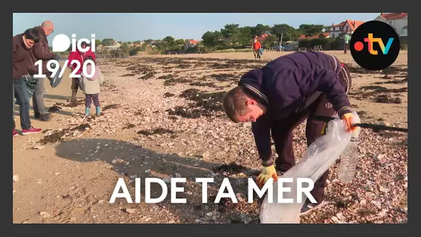 "Aide ta mer", opération nettoyage des plages à La Bernerie-en-Retz