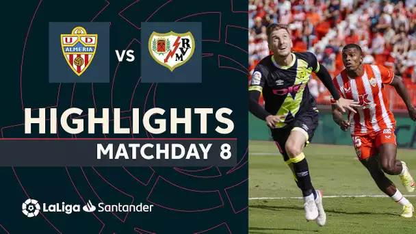 Resumen de UD Almería vs Rayo Vallecano (3-1)