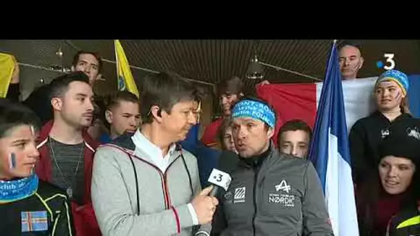 En direct de Font-Romeu on suit la course de Martin Fourcade