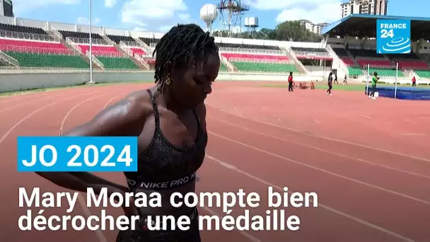 JO 2024 : l'athlète kényane Mary Moraa compte bien décrocher une médaille • FRANCE 24