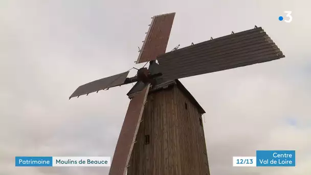 Sancheville : le "Moulin du Paradis Construit" au 17eme siècle a été restauré