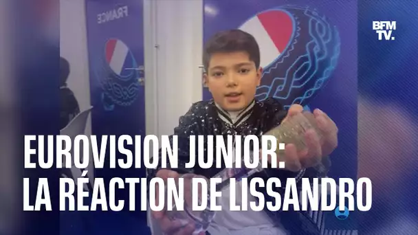 "J'ai 'Lissandroïsé' le public": Lissandro réagit après sa victoire pour à l'Eurovision Junior