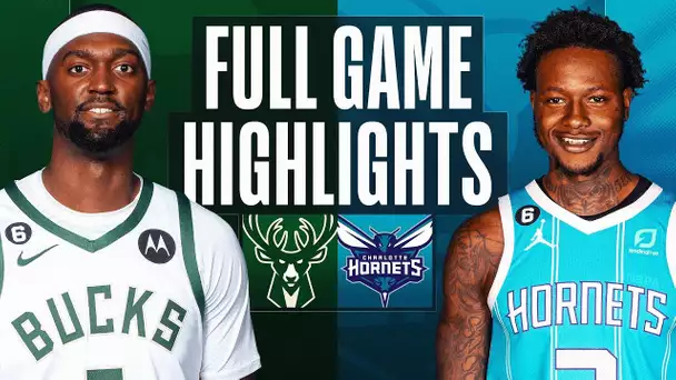 BUCKS at HORNETS | NBA FULL GAME HIGHLIGHTS | December 3, 2022