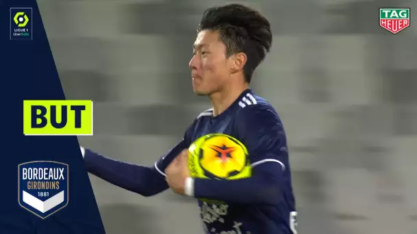 But Ui Jo HWANG (73' FC GIRONDINS DE BORDEAUX) FC GIRONDINS DE BORDEAUX-STADE DE REIMS (1-3) 20/21