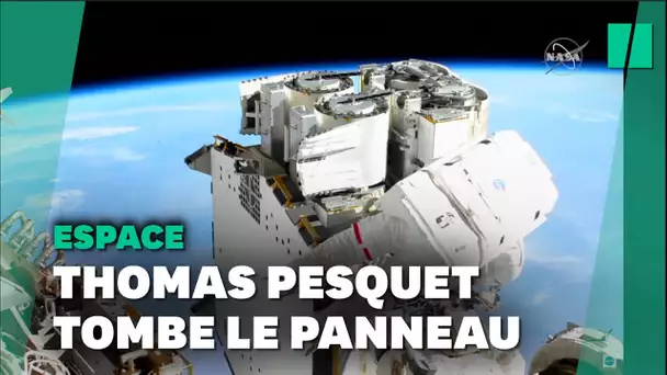 Les premières images de la sortie de Thomas Pesquet dans l'espace