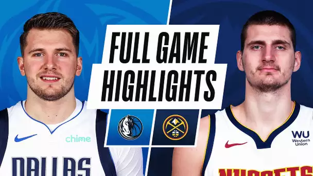 MAVERICKS at NUGGETS | FULL GAME HIGHLIGHTS | March 13, 2021