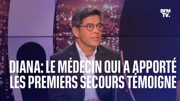 25 ans après, le médecin qui a apporté les premiers secours à Lady Diana témoigne sur BFMTV