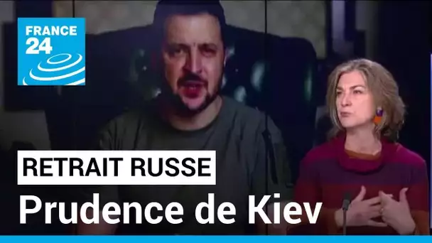 Retrait russe de Kherson : prudence de Kiev qui, à ce stade, ne voit "aucun signe" • FRANCE 24