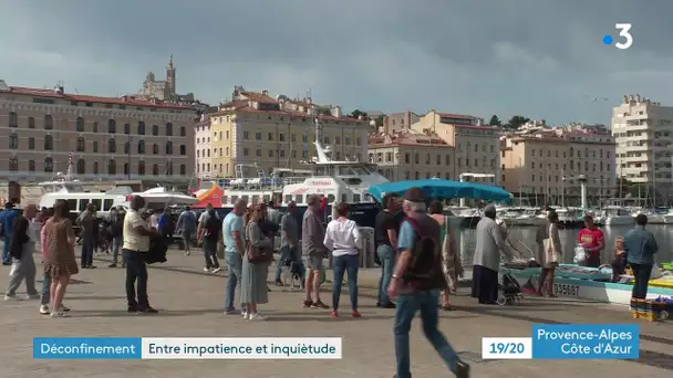 Quelques heures avant le déconfinement, les marseillais restent prudents