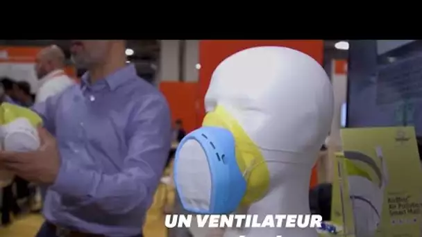 Ce masque vous dit quel itinéraire prendre en fonction de la pollution de l'air