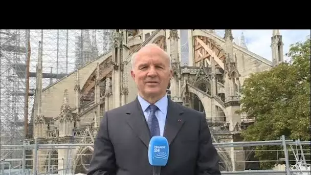 Général J.-L. Georgelin : "Nous sommes en train d’achever la phase de sécurisation de Notre-Dame"