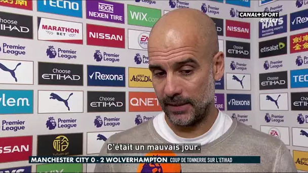 La réaction de Guardiola après la défaite de City à domicile