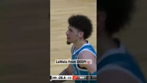 LaMelo Ball making PLAYS on NBA TV! 👏 | #Shorts