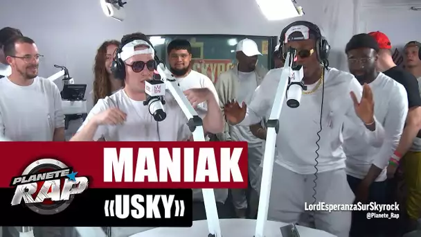 Maniak "Usky" #PlanèteRap