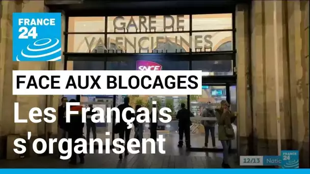 Grèves en France : les Français s'organisent face aux blocages • FRANCE 24