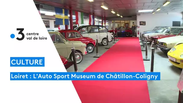Loiret : collection de voitures sportives au musée de Châtillon-Coligny