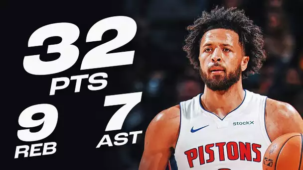 Cade Cunningham STUFFS THE STAT SHEET in Houston! | January 20, 2025