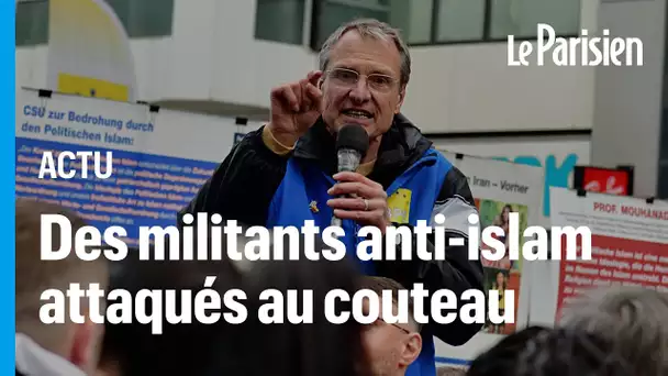 Des militants du mouvement anti-islam « Pax Europa » visés par une attaque au couteau en Allemagne