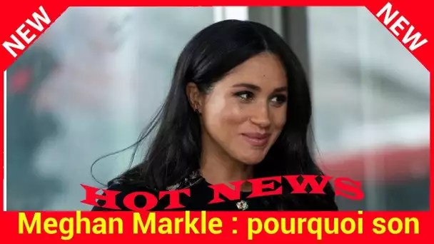 Meghan Markle : pourquoi son congé maternité ne devrait pas s’éterniser