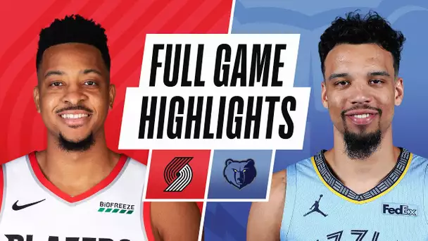 TRAIL BLAZERS at GRIZZLIES | FULL GAME HIGHLIGHTS | April 28, 2021