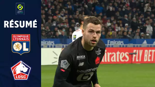 OLYMPIQUE LYONNAIS - LOSC LILLE (0 - 1) - Résumé - (OL - LOSC) / 2021/2022